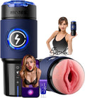 EINSEO Masturbador masculino automático juguetes sexuales para homb...