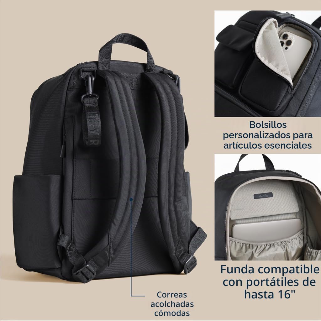 Itzy Ritzy Mochila para Pañales Utilitaria \u2013 Cuenta con 17 Bol...