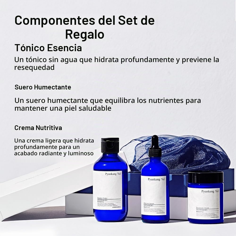 Pyunkang Yul PKY Barrier Line - Set de regalo para el cuidado de la...