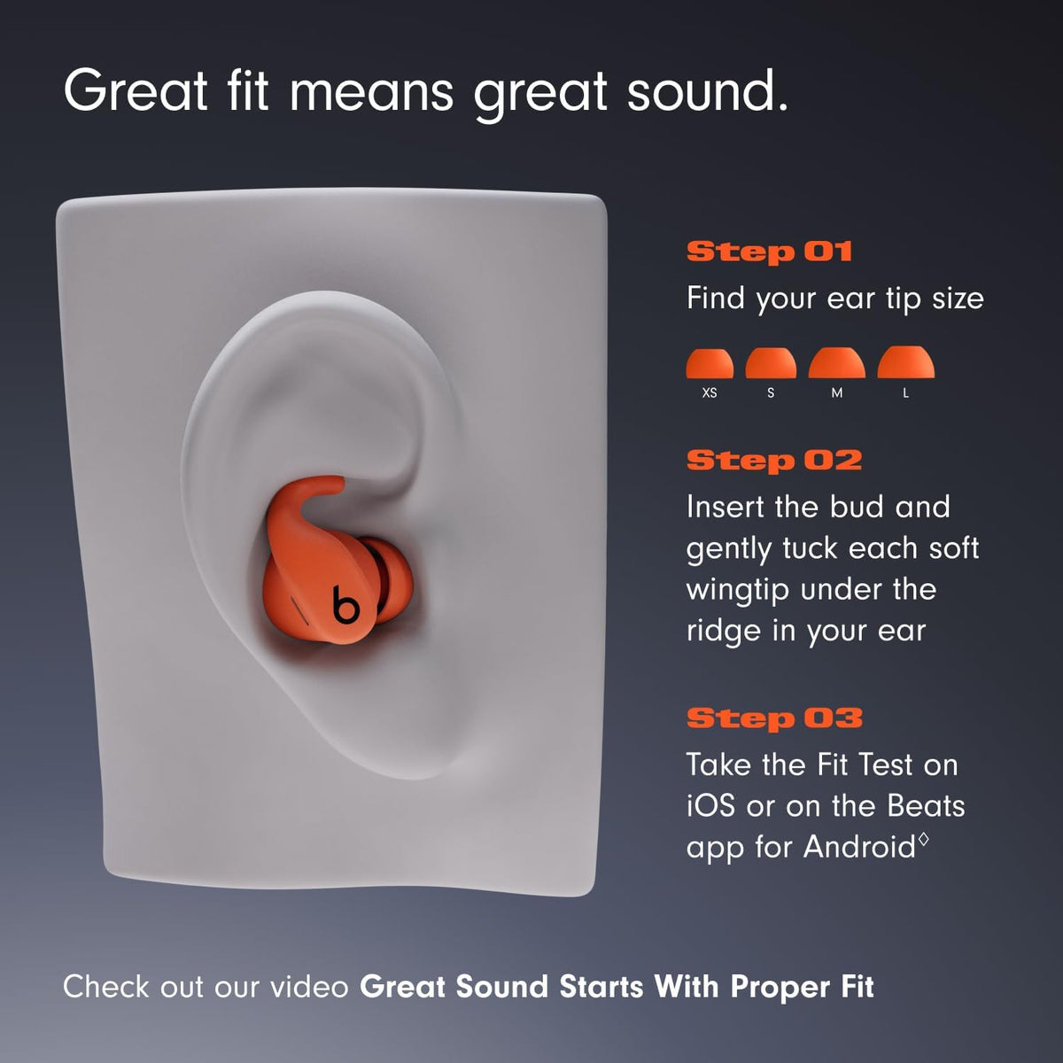 Beats - Powerbeats Fit - Auriculares inalámbricos con cancelación d...
