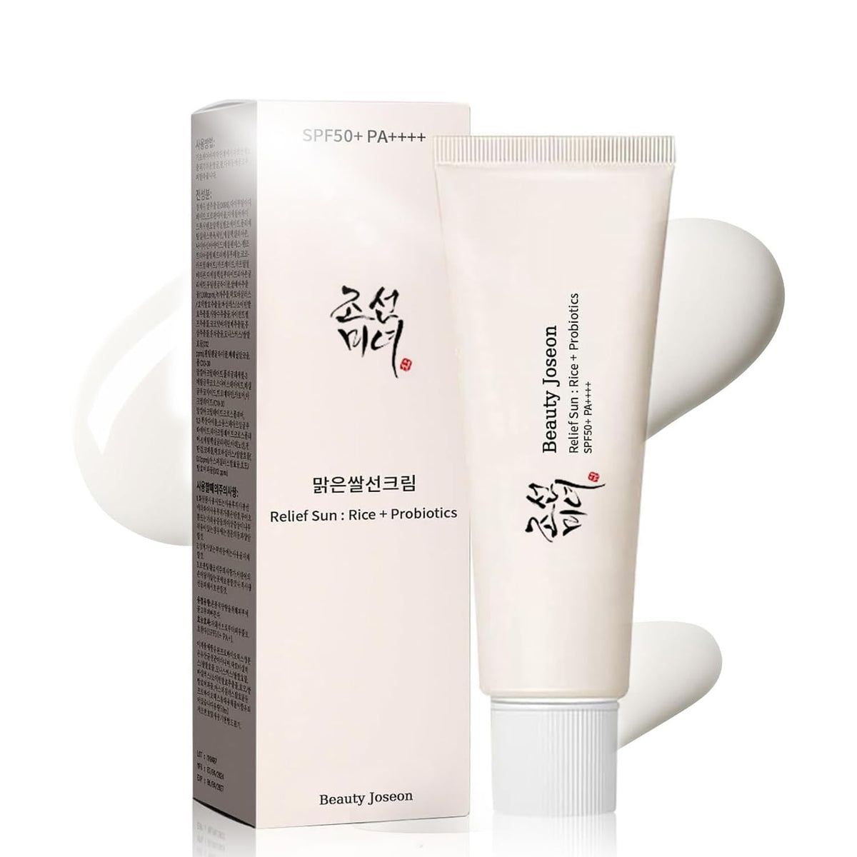 Relief Sun Protector solar coreano orgánico SPF50+, PA ++++ arroz y...