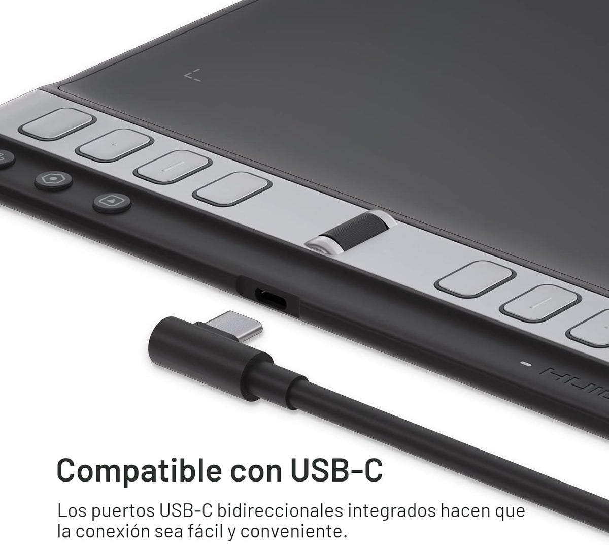 HUION Inspiroy 2 Tableta de dibujo grande con 3 grupos y 8 ExpressK...