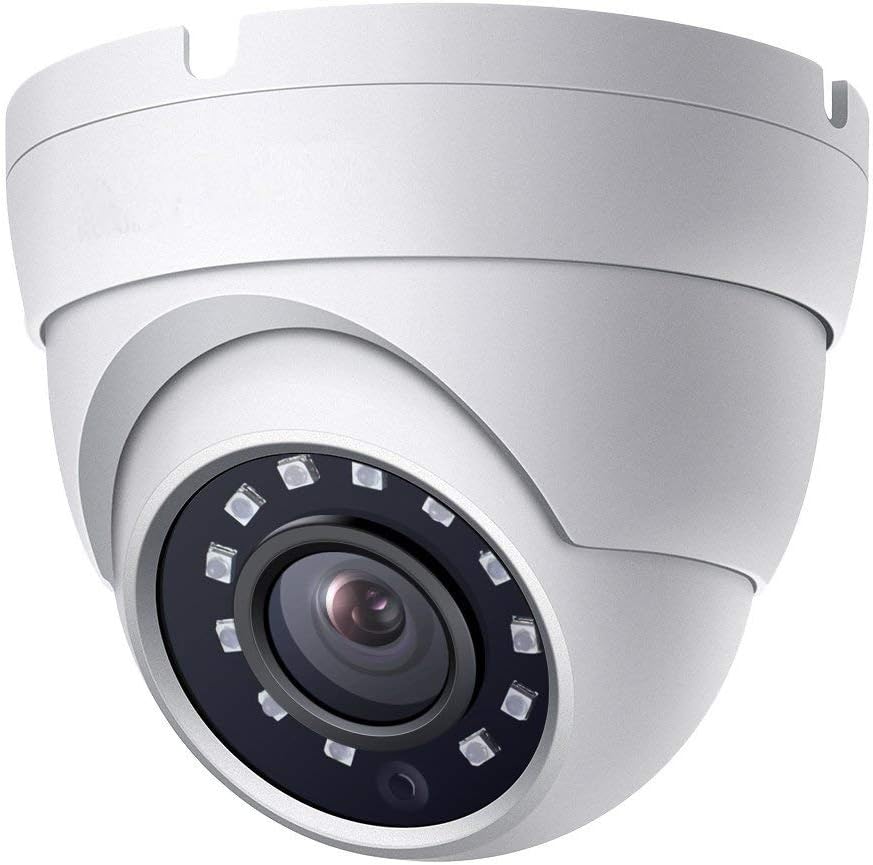 Cámara de seguridad CCTV de domo TVI AHD de 2MP, lente de 2.8mm con...