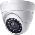 Cámara de seguridad CCTV de domo TVI AHD de 2MP, lente de 2.8mm con...