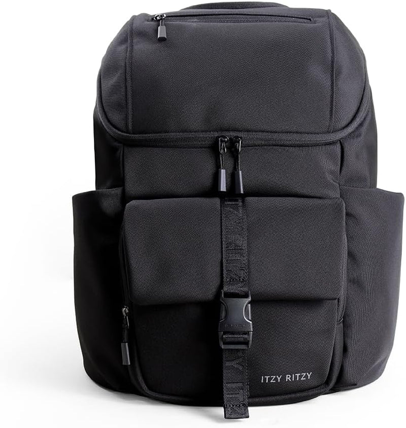 Mochila de cubo Itzy Ritzy Belong (Negro) | Cuenta con bolsillos ai...