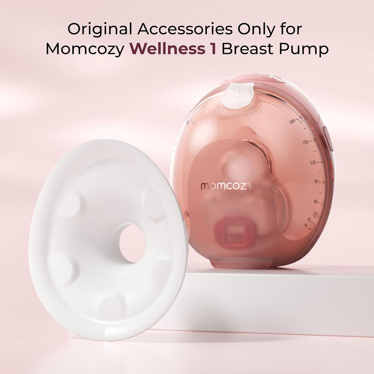 Momcozy Wellness 1 Brida calefactada de 0.945 in, doble sello para...
