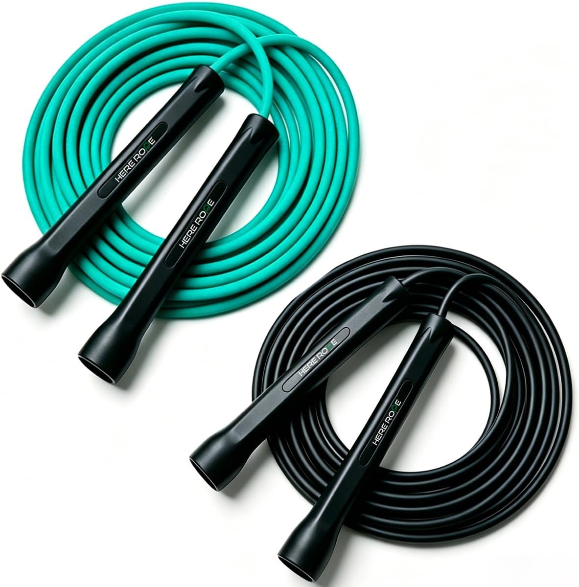 HEREROPE Cuerda de saltar ajustable \u2013 Cuerda de saltar de PVC...
