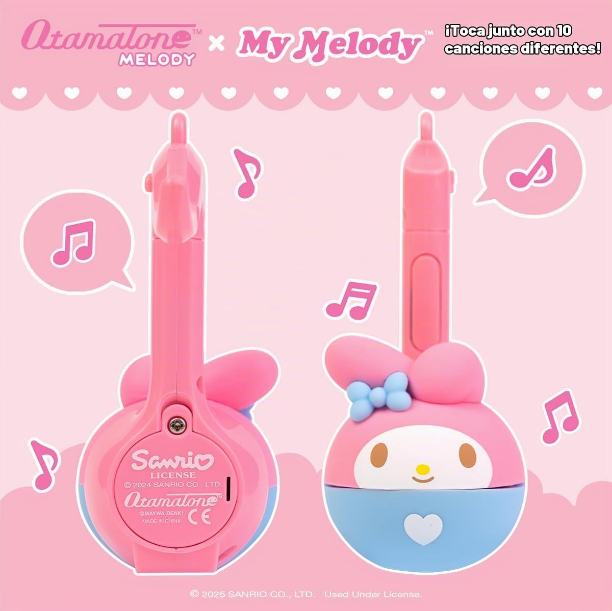 Otamatone Melody Hello Kitty and Friends Instrumento musical electr...
