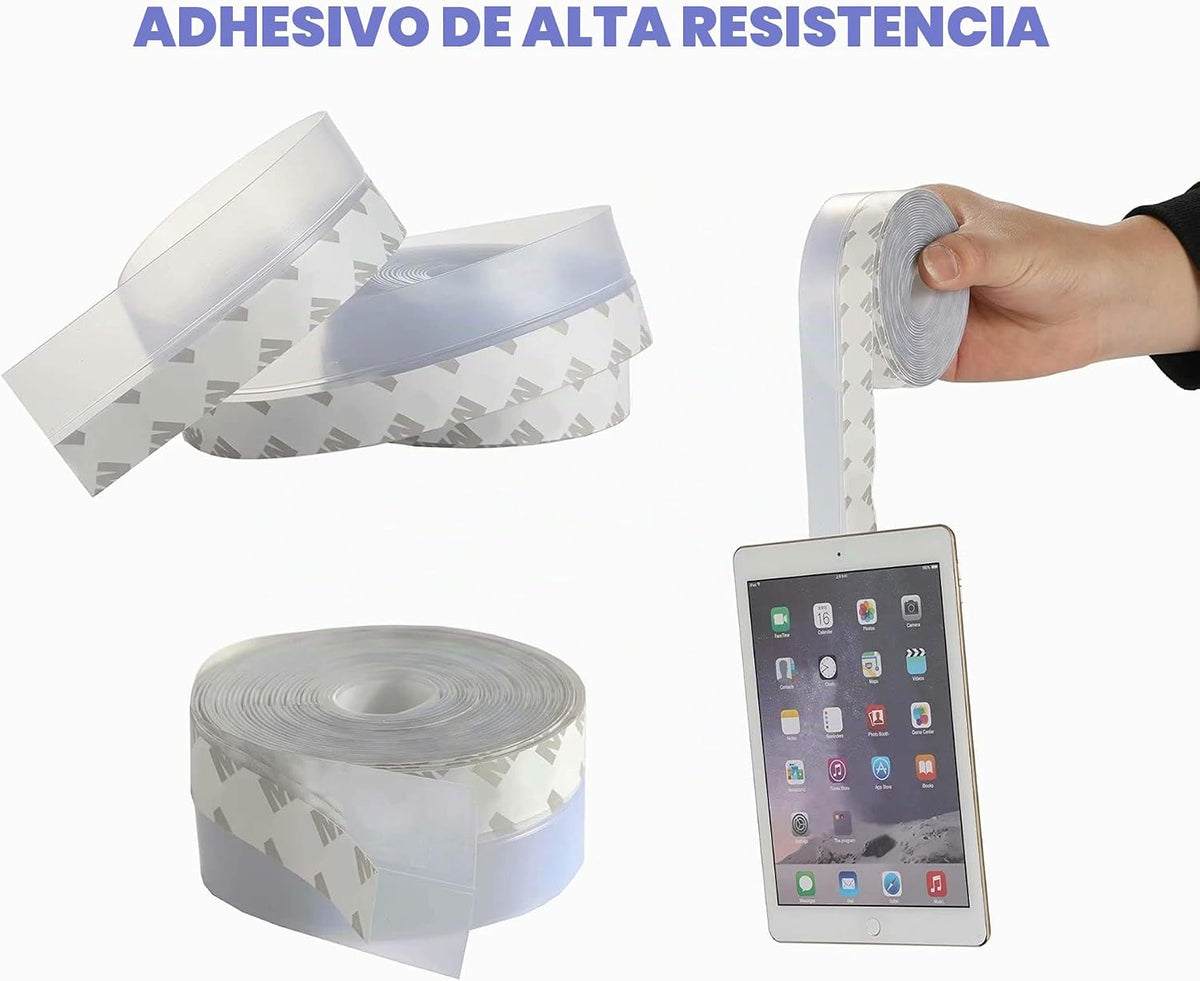 Cinta de sellado para puerta, tira de sellado inferior para puertas...