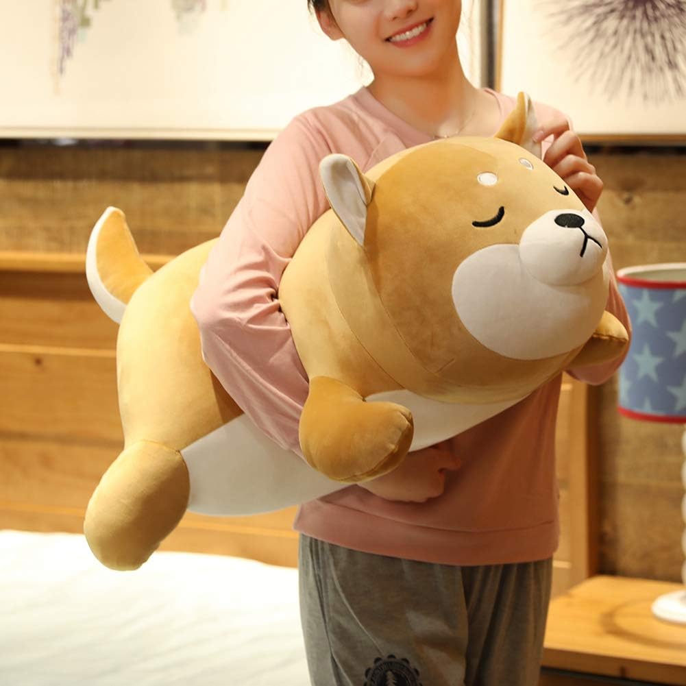 ERDAO Shiba Inu - Almohada de peluche, suave juguete de peluche de...