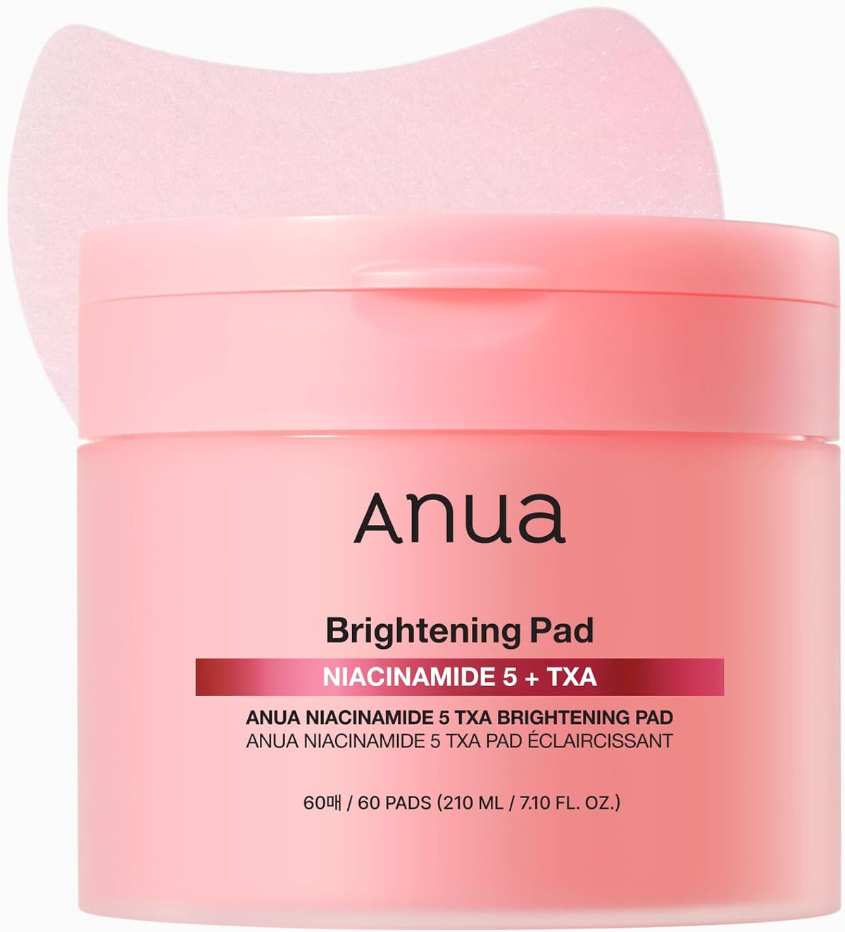 Anua Almohadillas de tóner Niacinamide 5 TXA, 60 almohadillas | Alm...