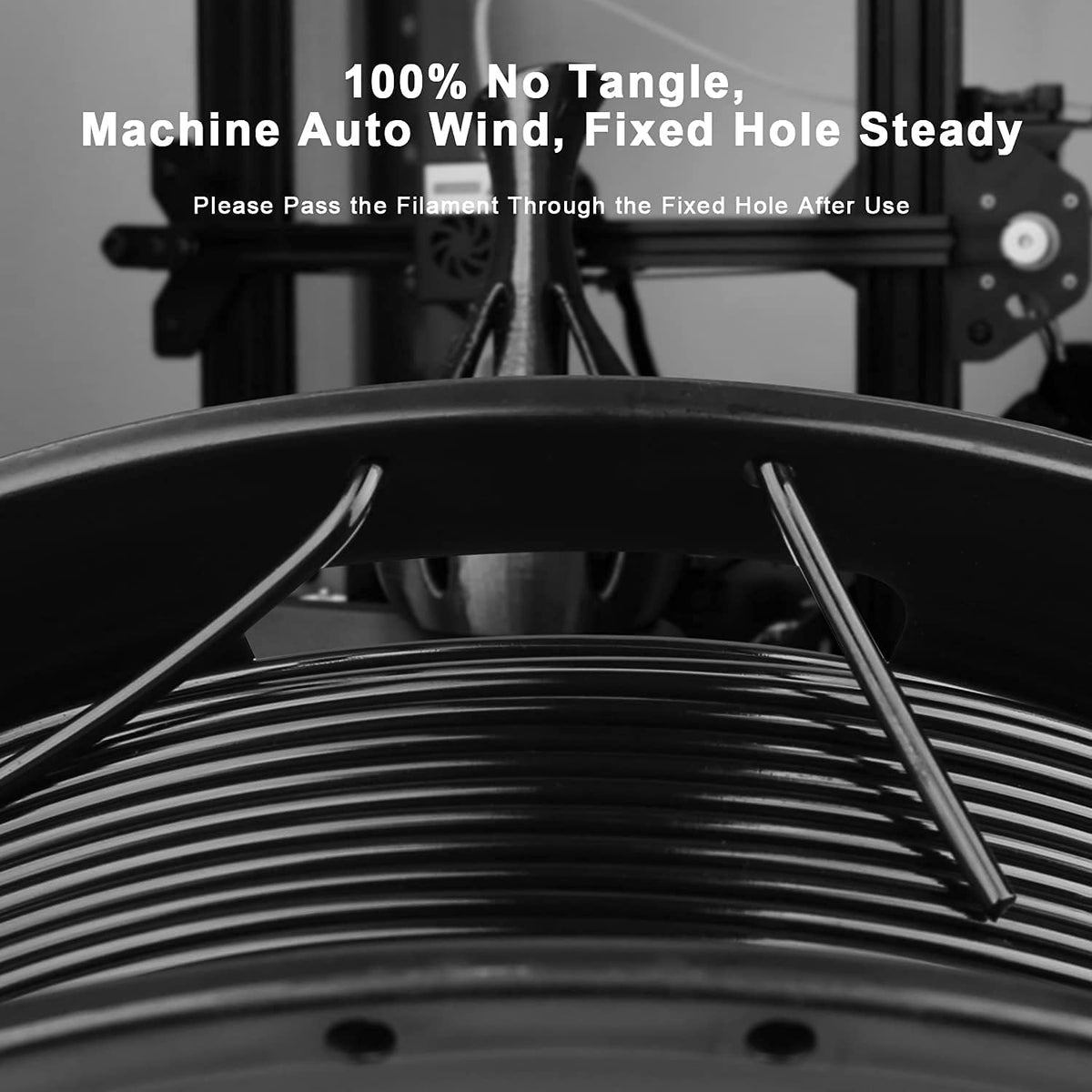 AMOLEN Paquete de filamento PETG de 0.07 in para impresora 3D | Fil...