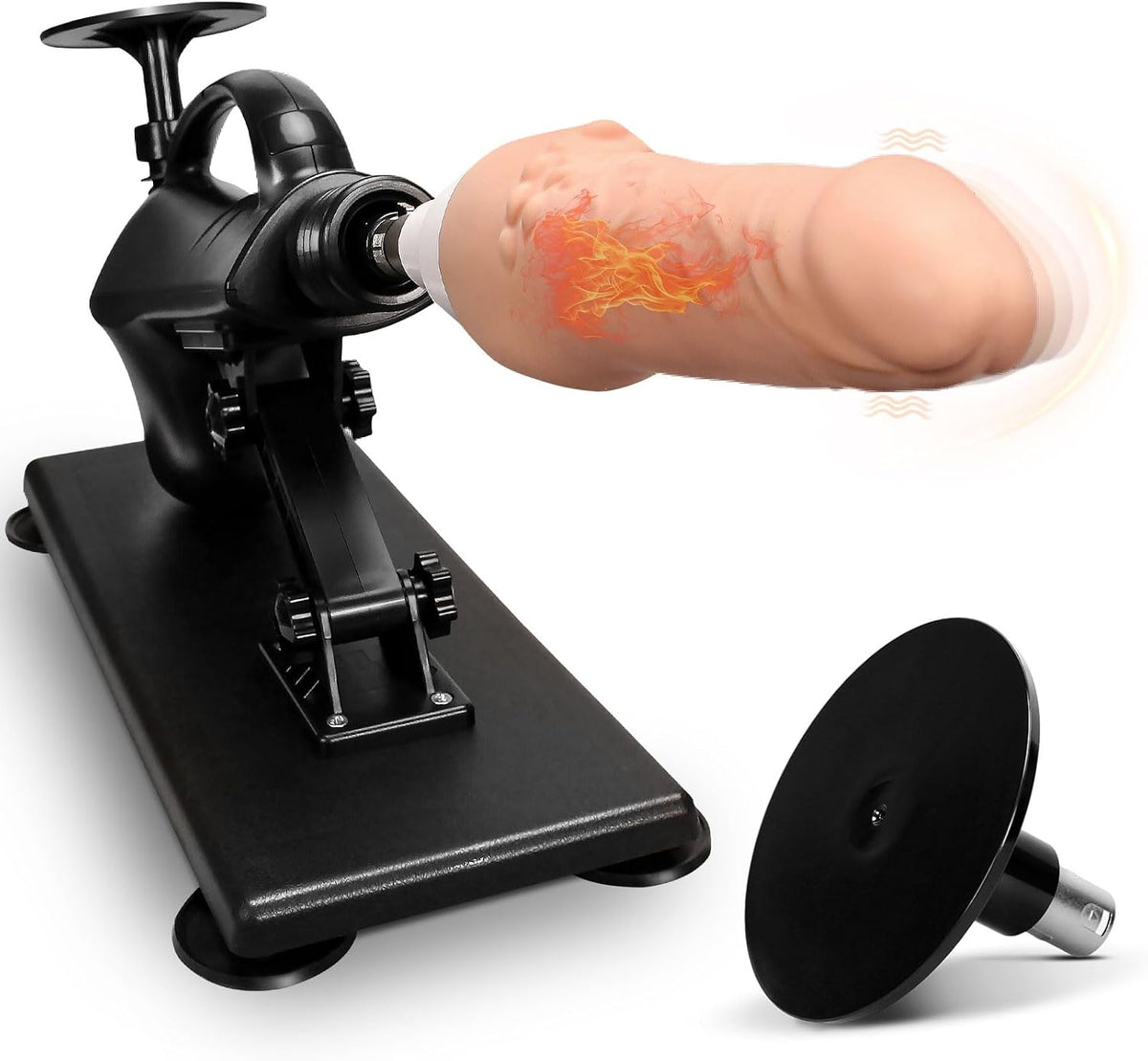 Amausen Máquina sexual de consolador de calefacción y vibración con...