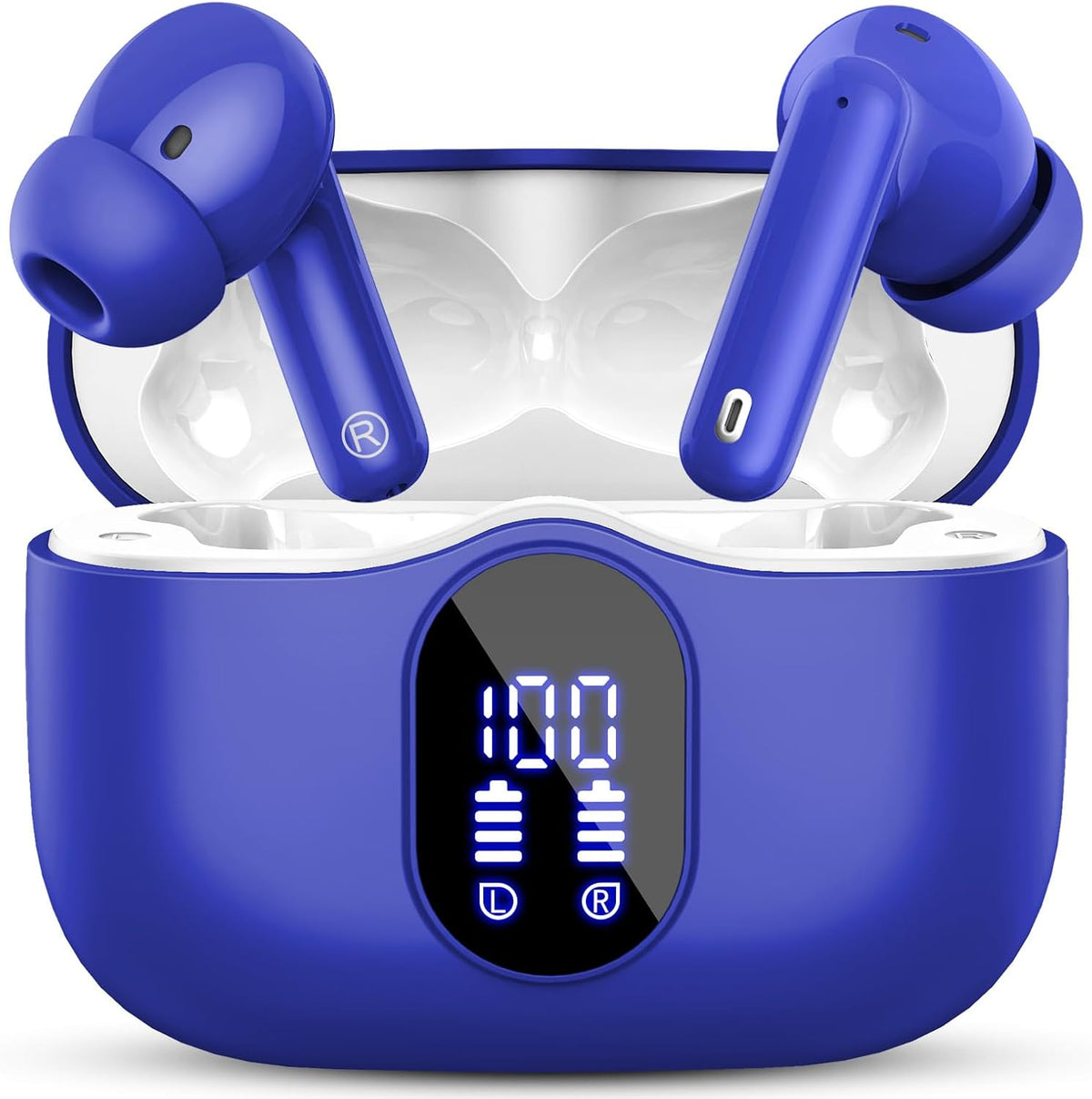 Auriculares inalámbricos, Bluetooth 5.4 Auriculares estéreo y llama...