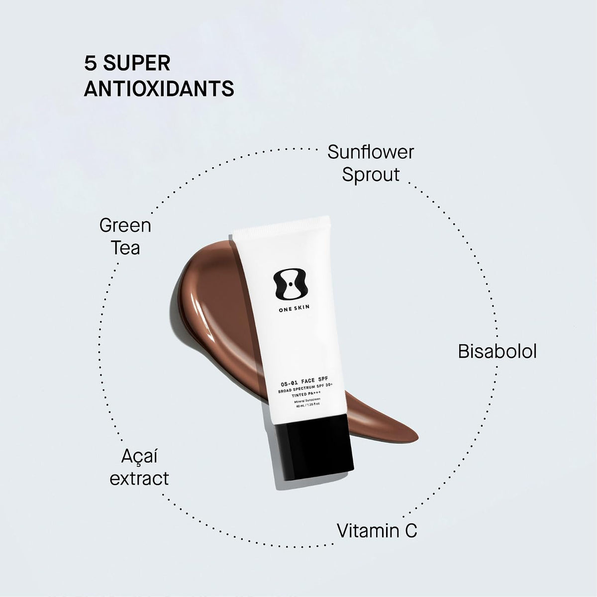 OneSkin FACE SPF OS-01 - Protector solar mineral de amplio espectro...