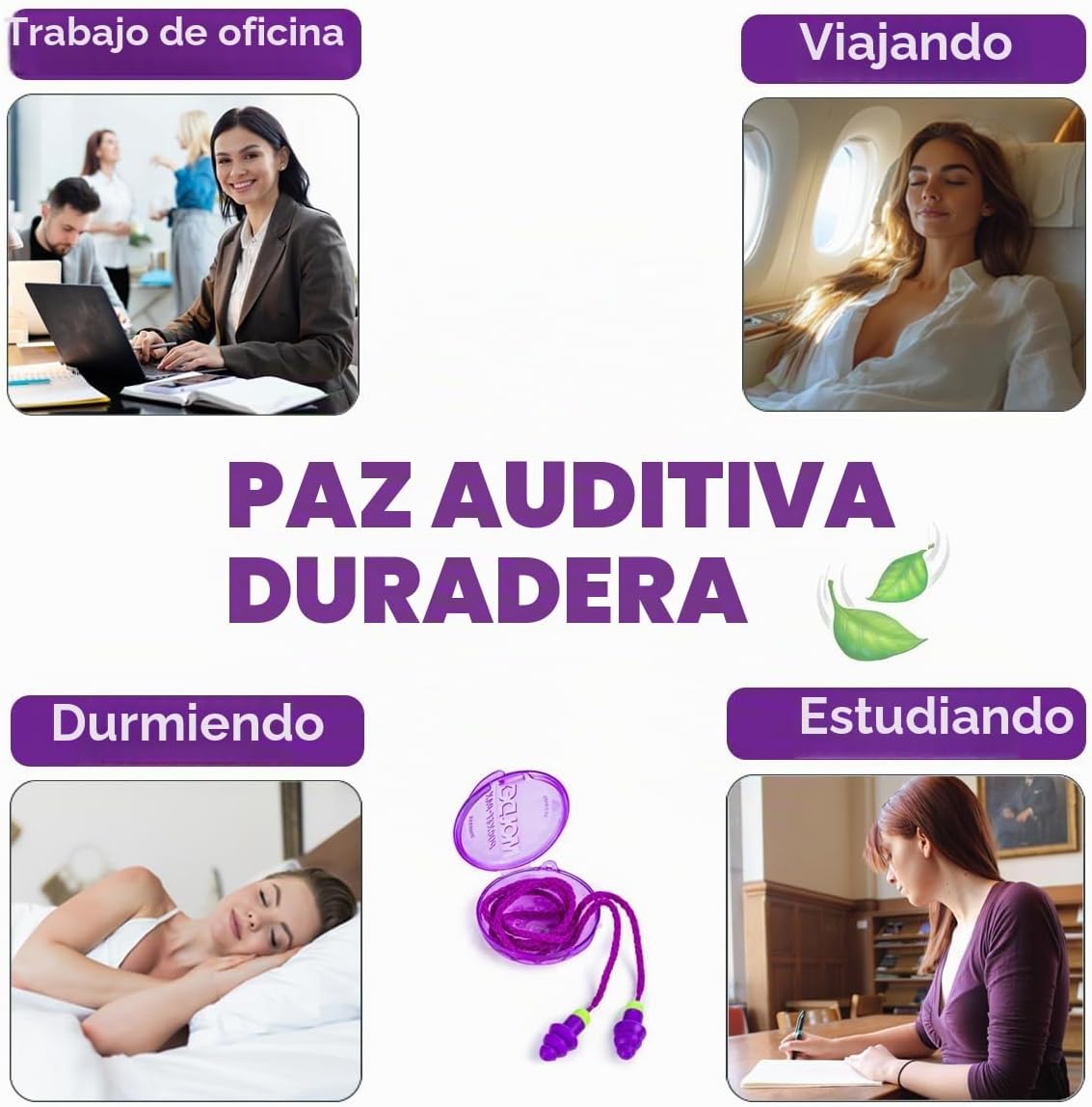 MOLDEX - Tapones para los oídos reutilizables con cable, paquete de...