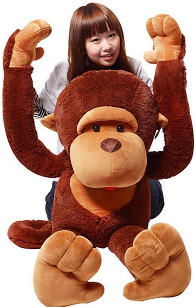 YunNasi Mono de Peluche Grande Mono Gigante de Peluche Animal de Pe...