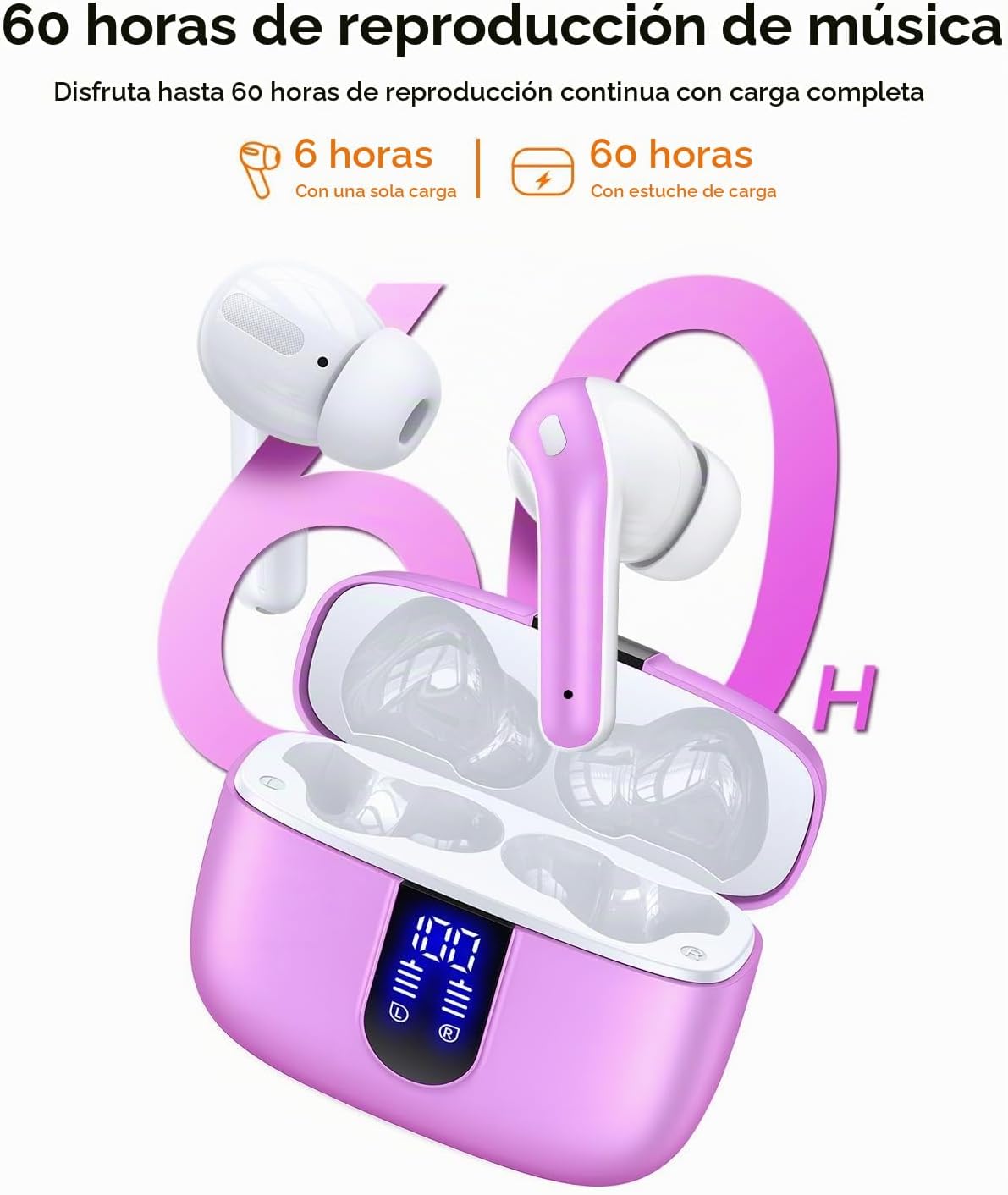 TAGRY Auriculares Bluetooth Verdaderamente Inalámbricos Auriculares...