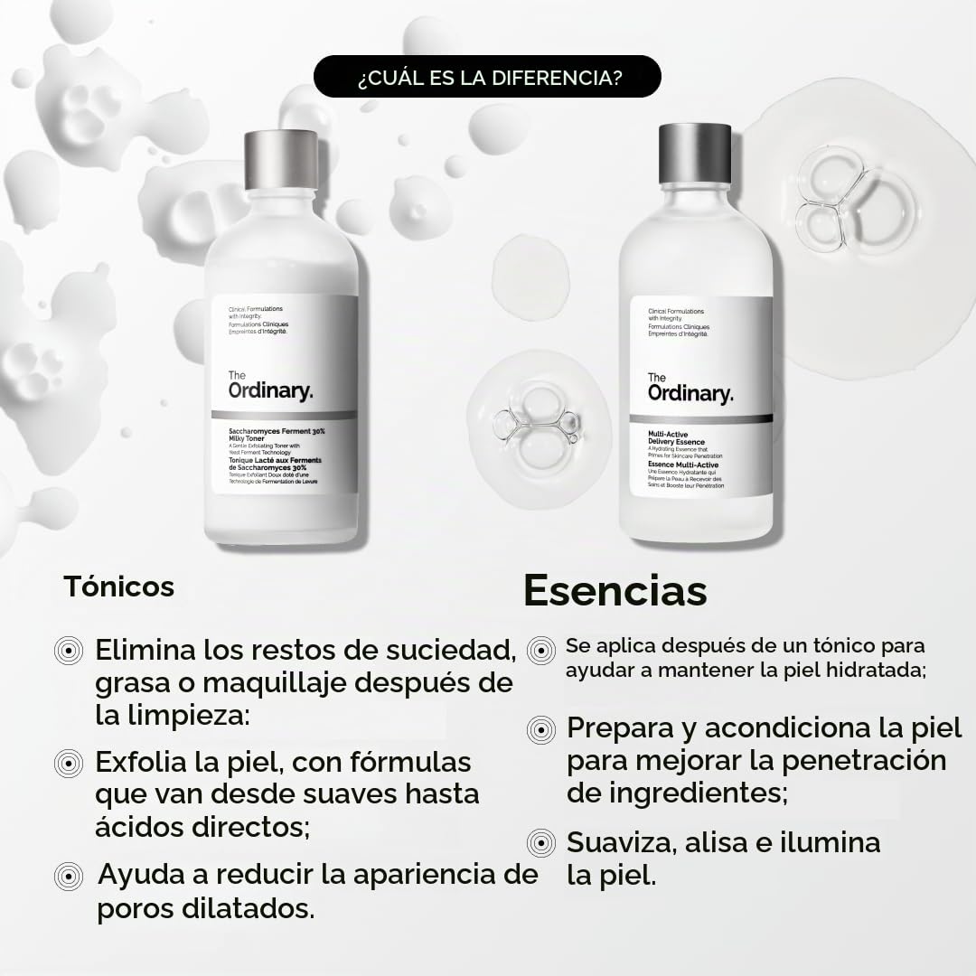 The Ordinary Multi-Active Delivery Essence, fórmula hidratante y ac...