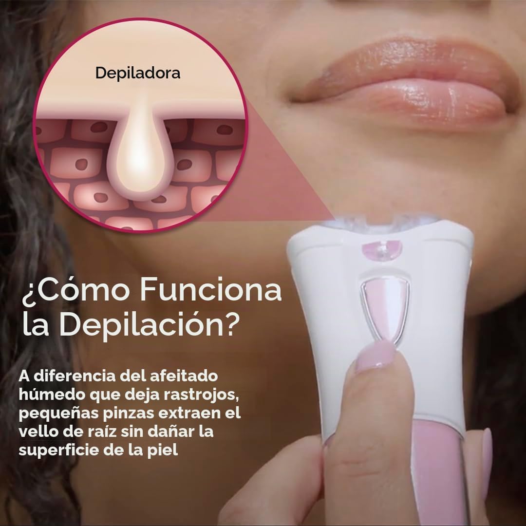 Glabrouse Depiladora de piel, removedor de vello Glabrous Skin para...