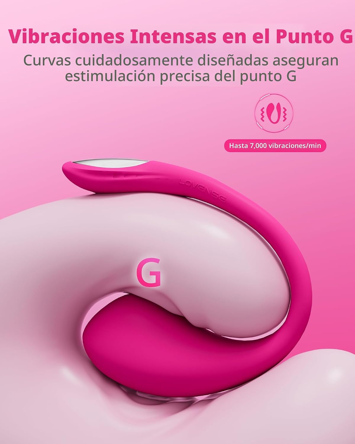 LOVENSE Lush 4 - Vibrador de huevo de punto G con control remoto pa...