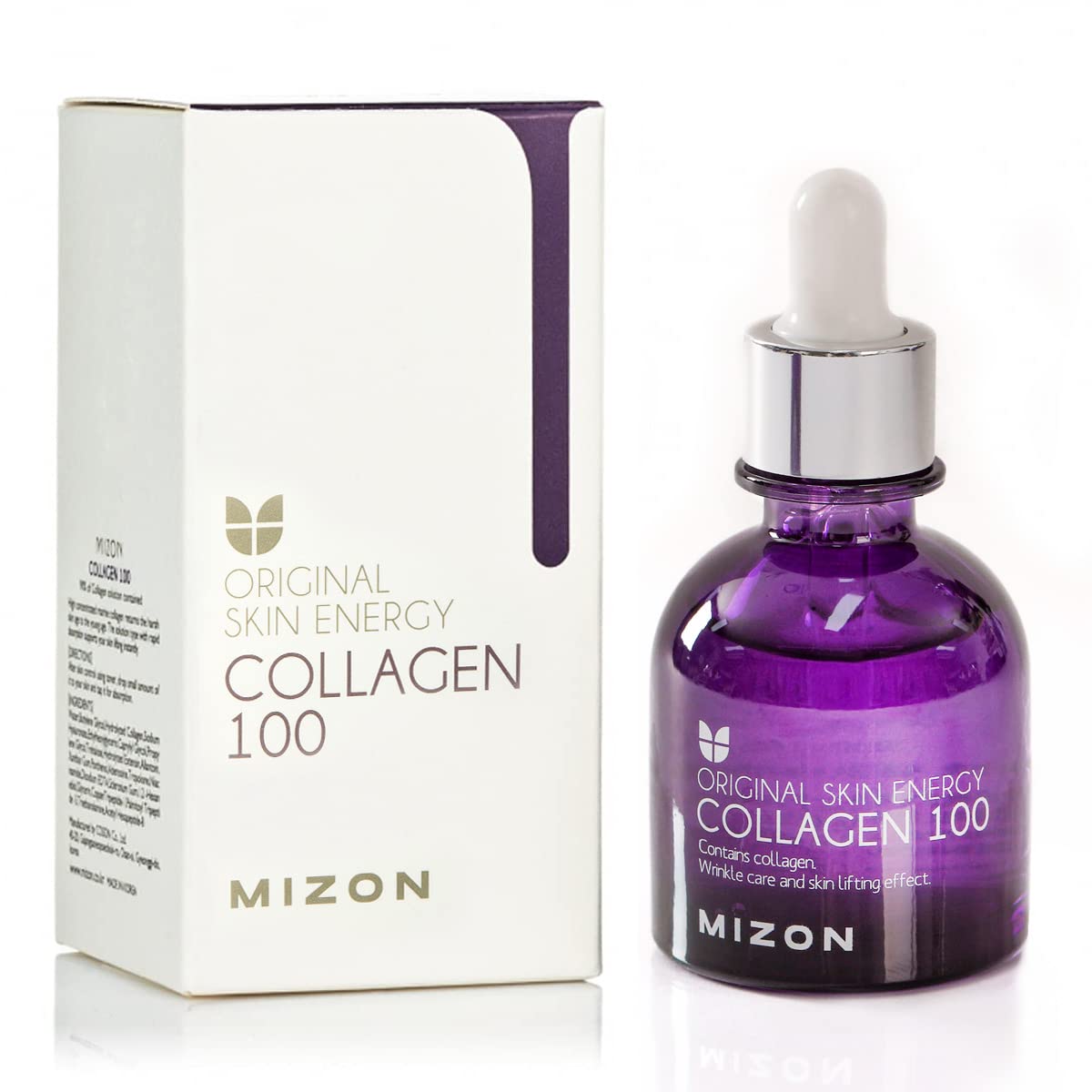 MIZON Suero potenciador de péptidos veganos 7 + colágeno 100
