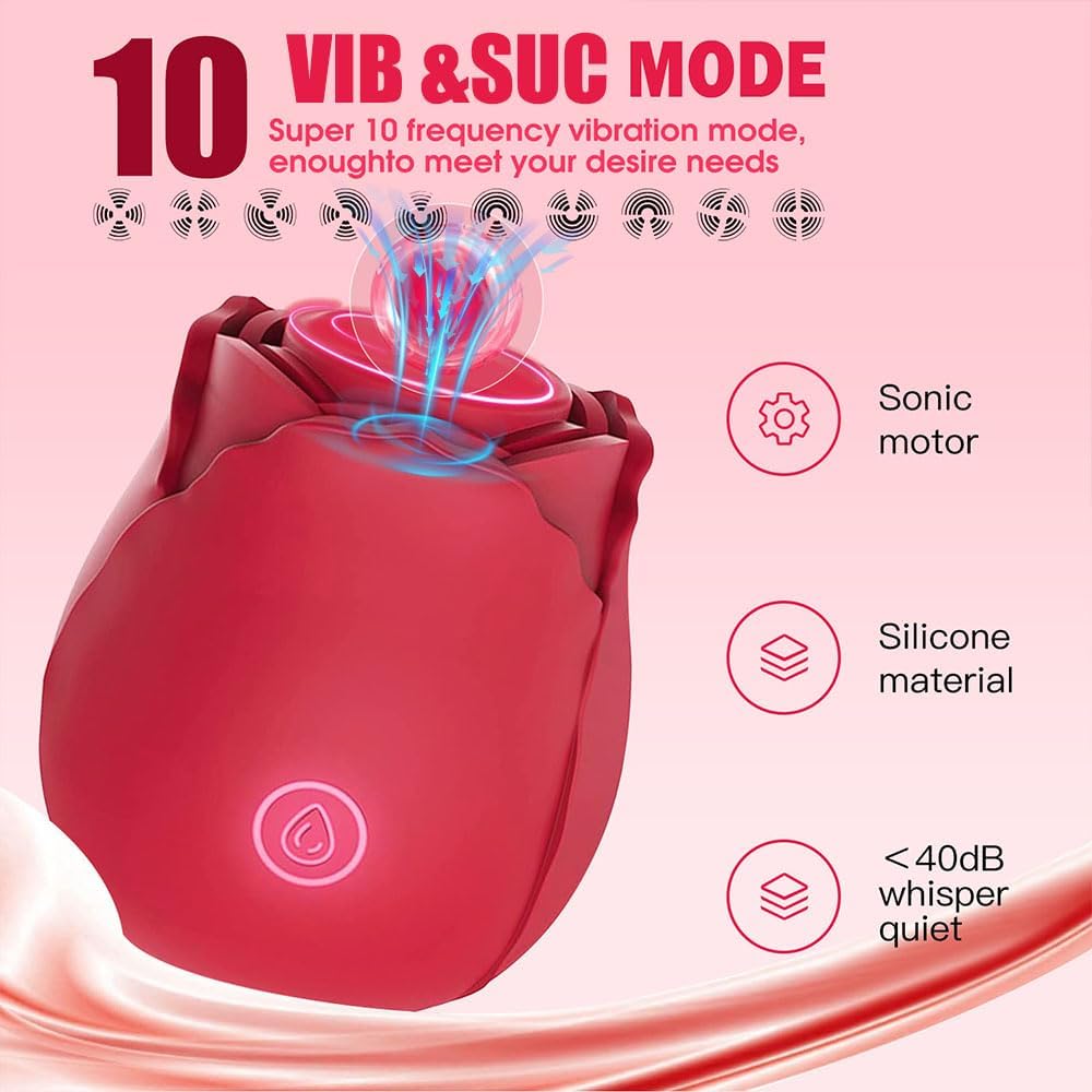 Herramienta para adultos de Rose para mujeres, juguetes para pareja...