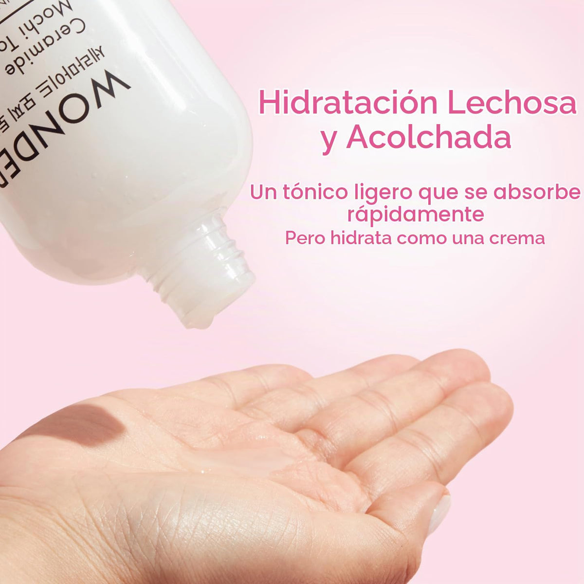 TONYMOLY Wonder Ceramide Mochi Toner Set - Ácido hialurónico, repar...