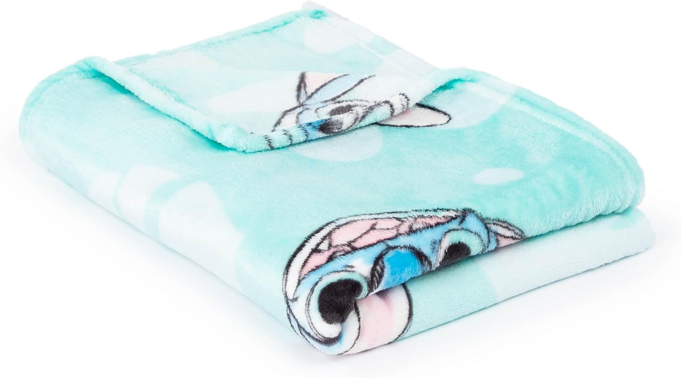 Jay Franco Disney Lilo &amp; Stitch Manta Decorativa con Caja de Re...