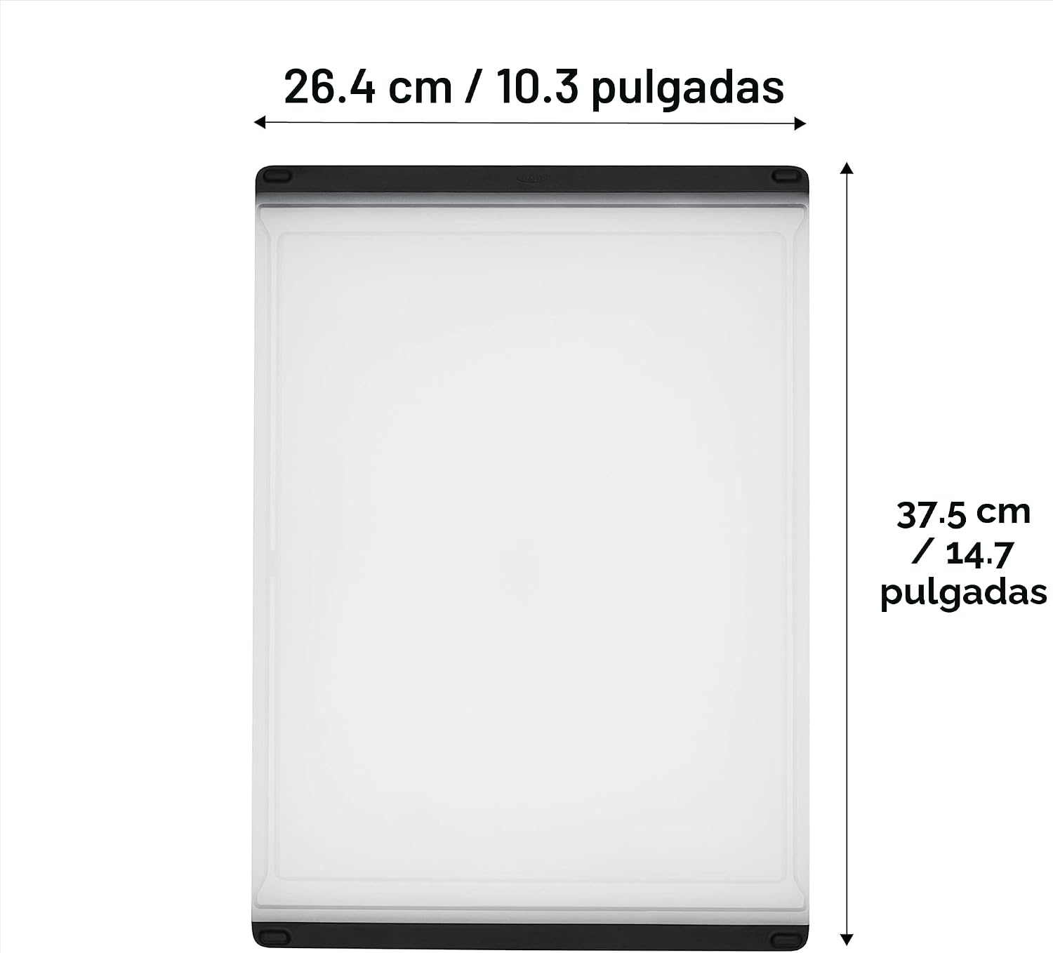 OXO Good Grips - Tabla de cortar de plástico con agarre cómodo | Pr...