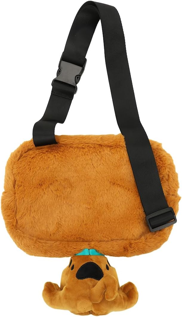 Scooby Doo - Bolso cruzado de felpa de 9.5 pulgadas Festie Bestie