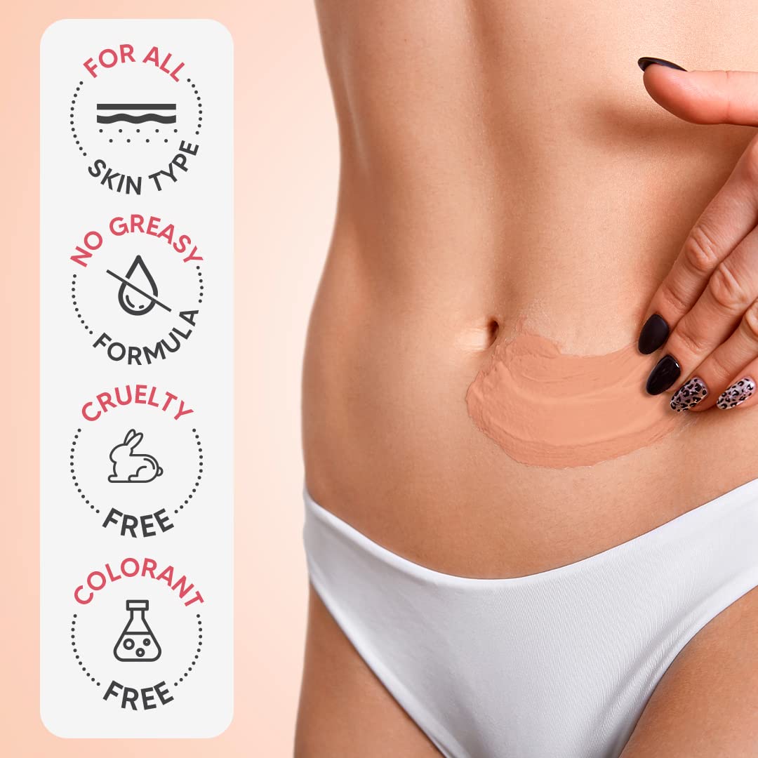 Crema de estrías dirigida Cicatrissim para estrías blancas, 5.3 onz...