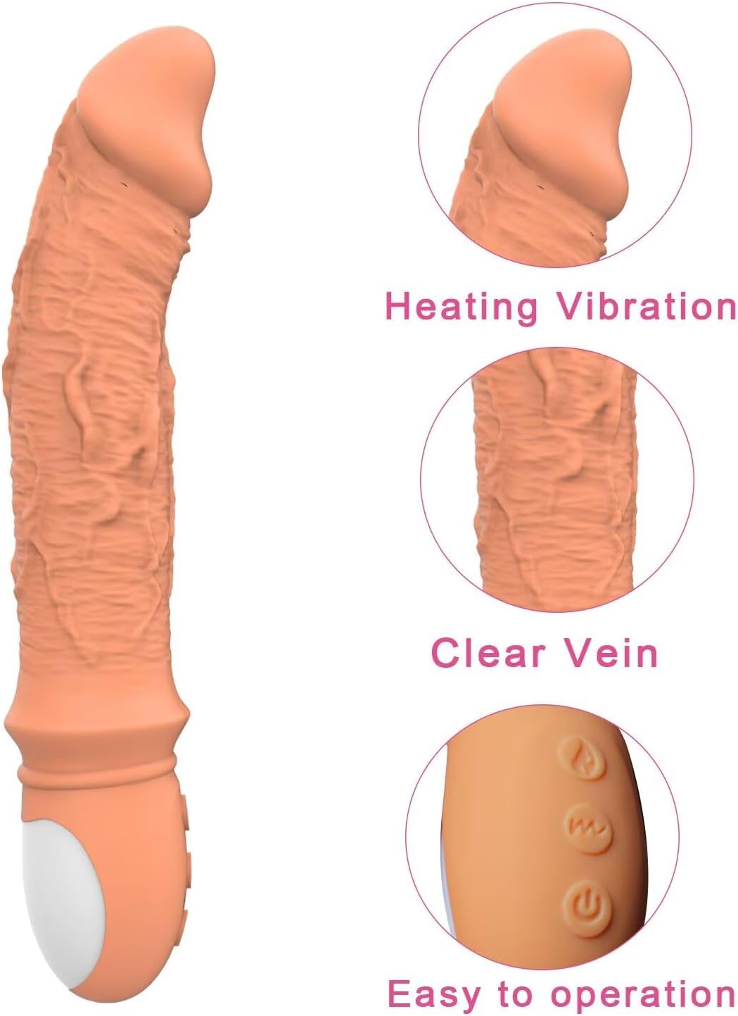 Juguetes para adultos para mujeres de hoy en día, realistas, imperm...