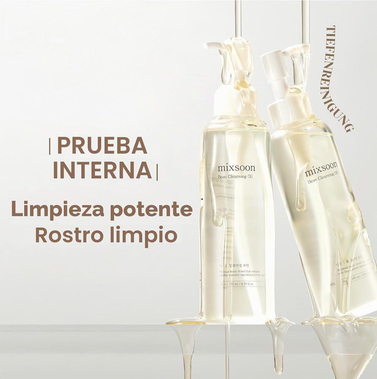 mixsoon Aceite limpiador de frijoles \u2013 Aceite ligero de limpie...