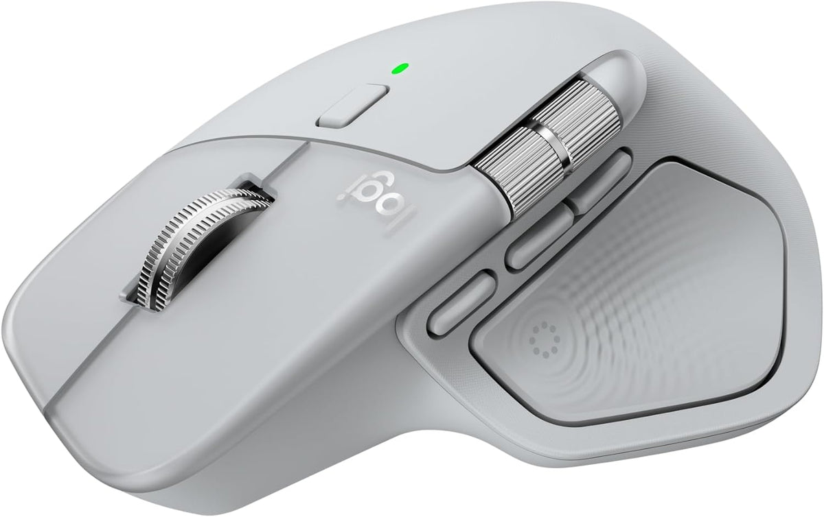 Logitech Mouse inalámbrico ergonómico MX Master 4 con Hápticos, col...