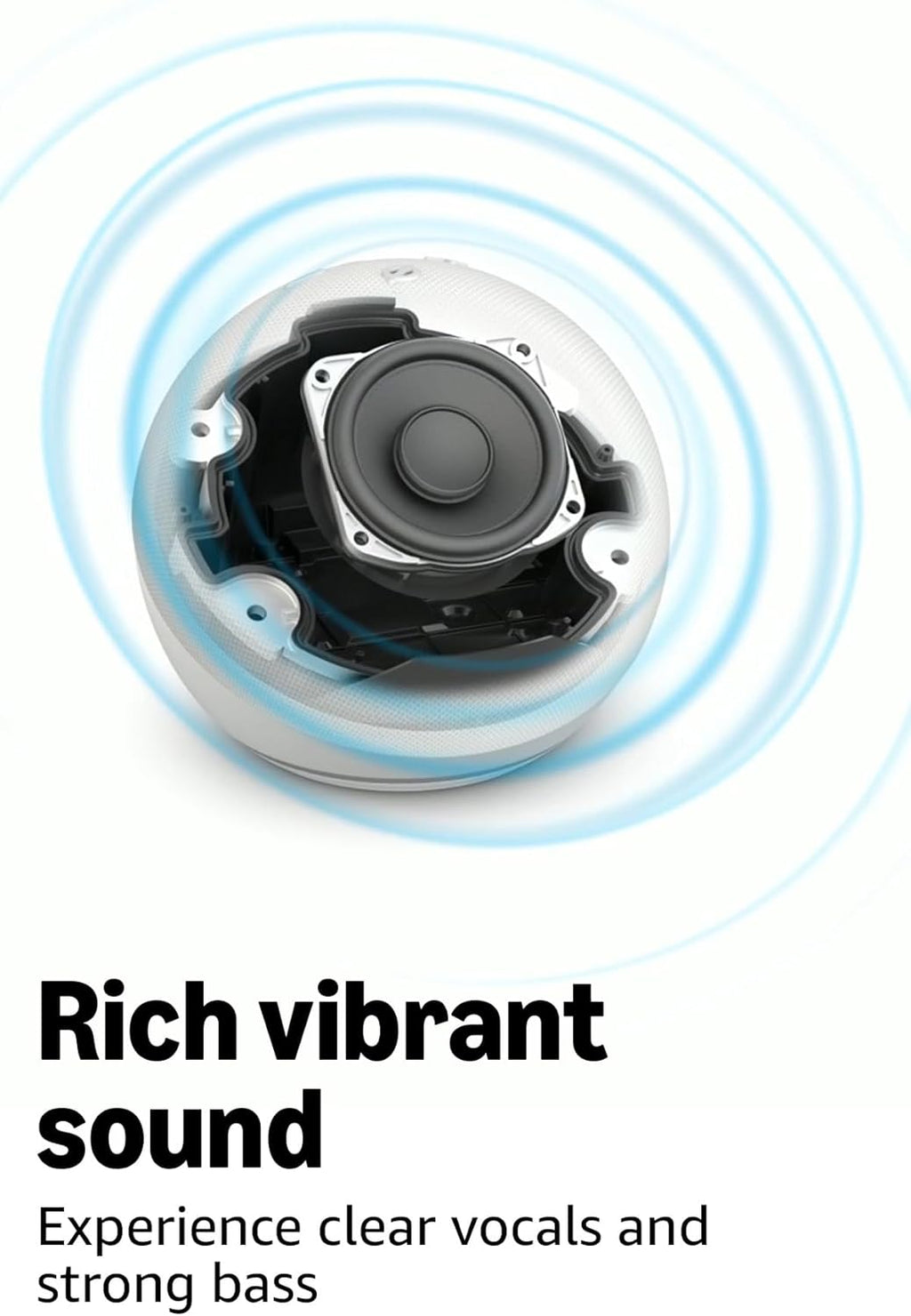 Amazon Echo Dot (modelo más nuevo): altavoz con sonido vibrante, di...