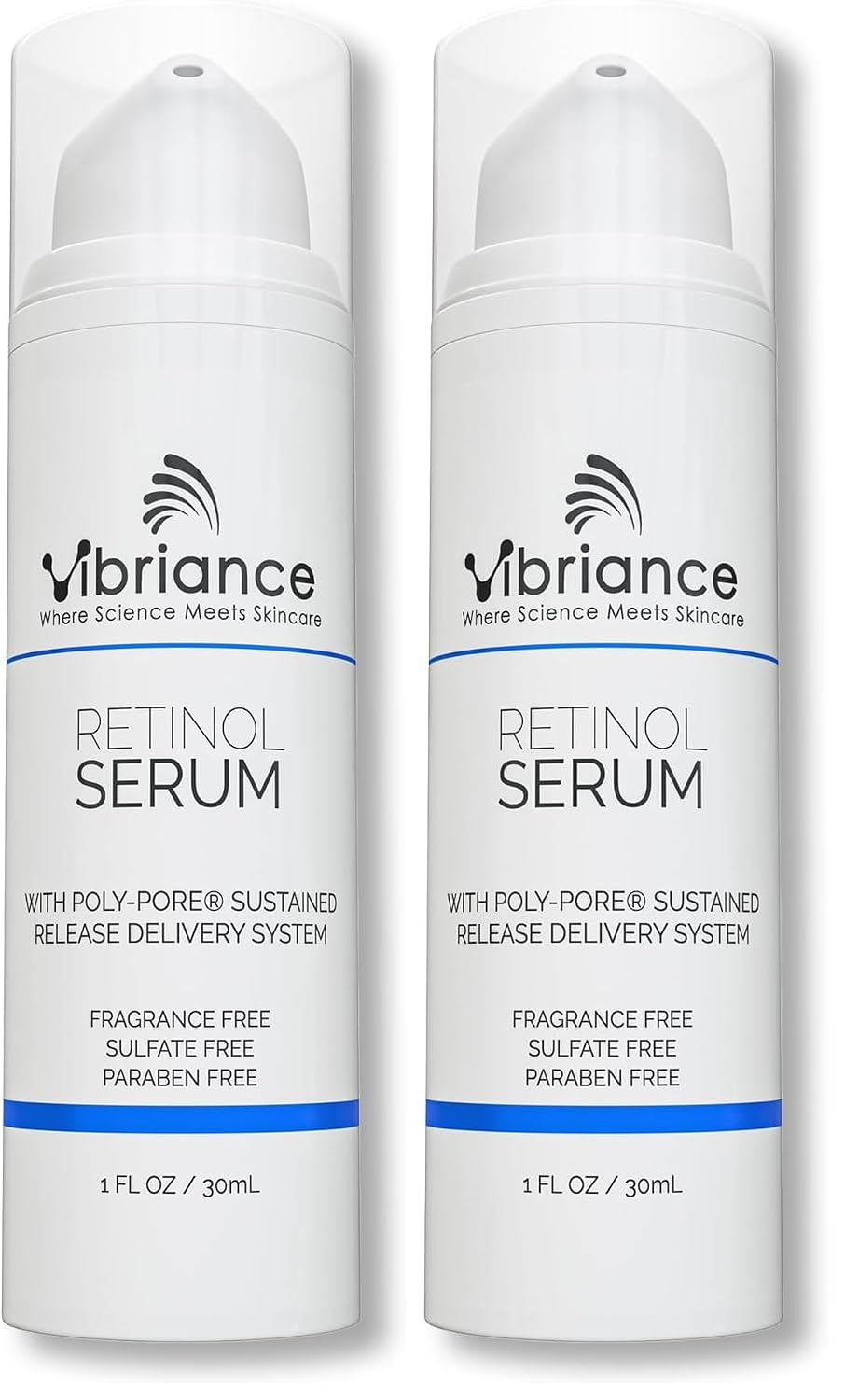 Vibriance Suero de retinol para cara, reduce la apariencia de arrug...