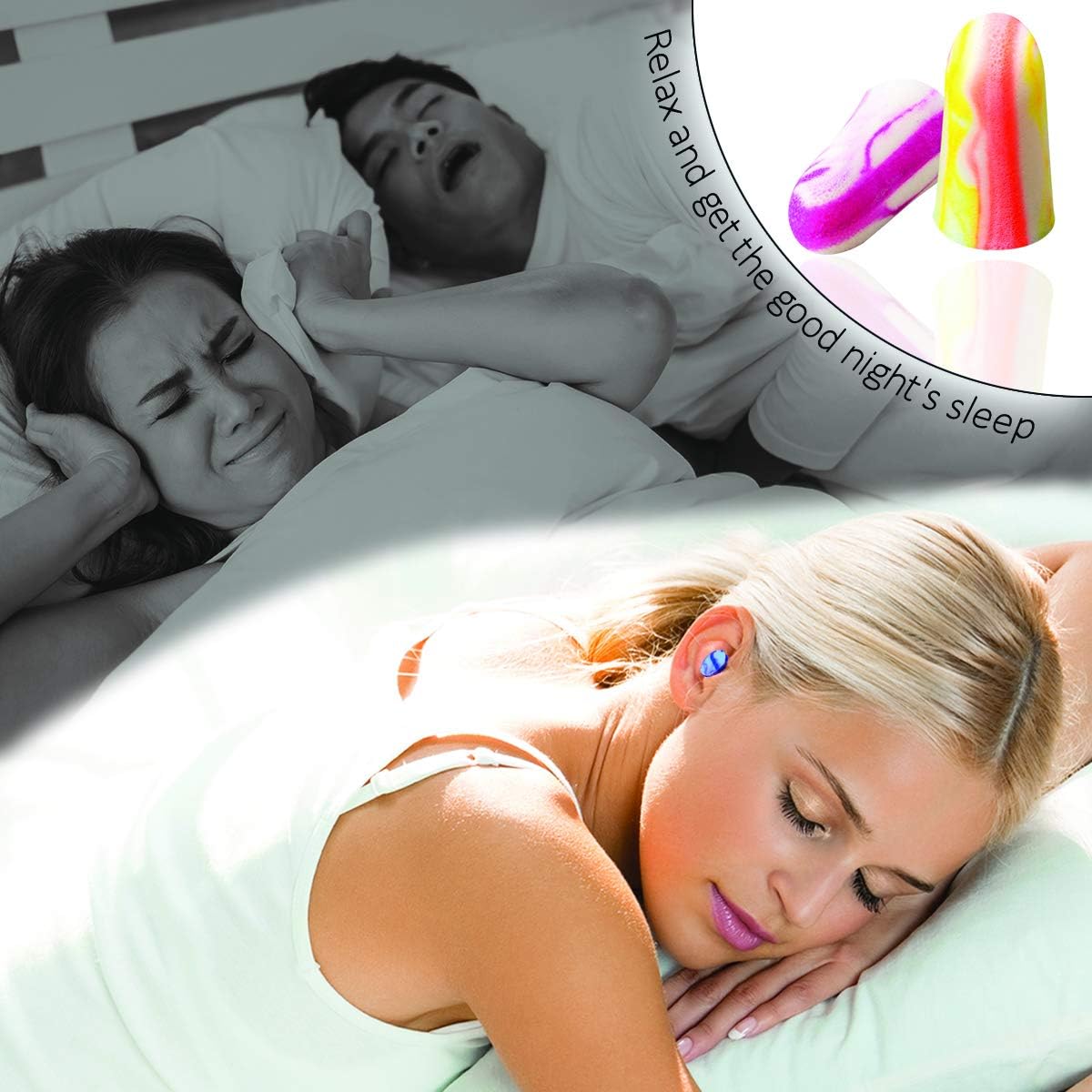 Tapones de gomaespuma para los oídos Moldex Sparkplugs, 50 pares