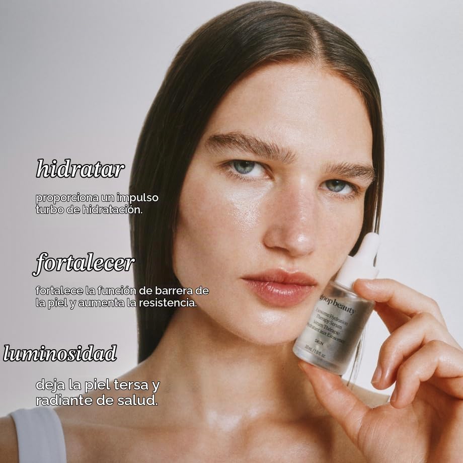Suero de terapia de hidratación exosoma de belleza goop | Suero hid...