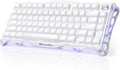 GravaStar Mercury K1 75% teclado mecánico inalámbrico para juegos,...