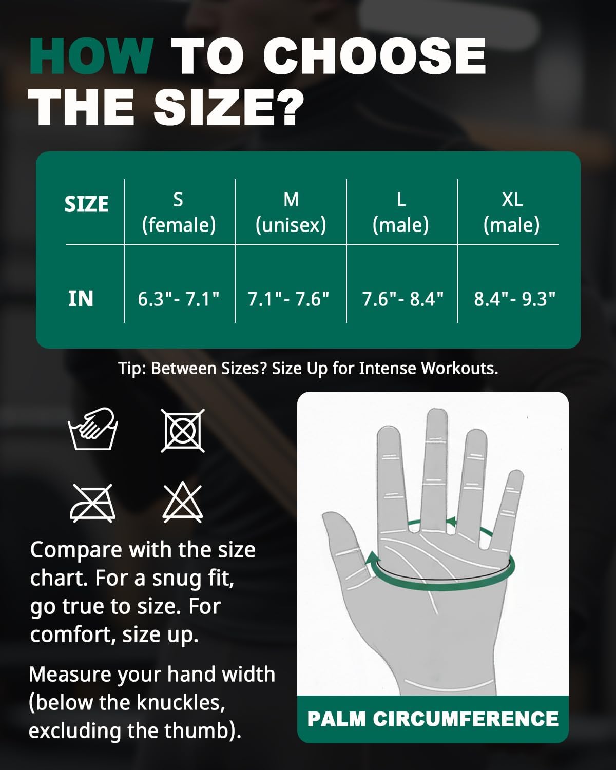 Trideer Guantes de entrenamiento para hombres, guantes para levanta...