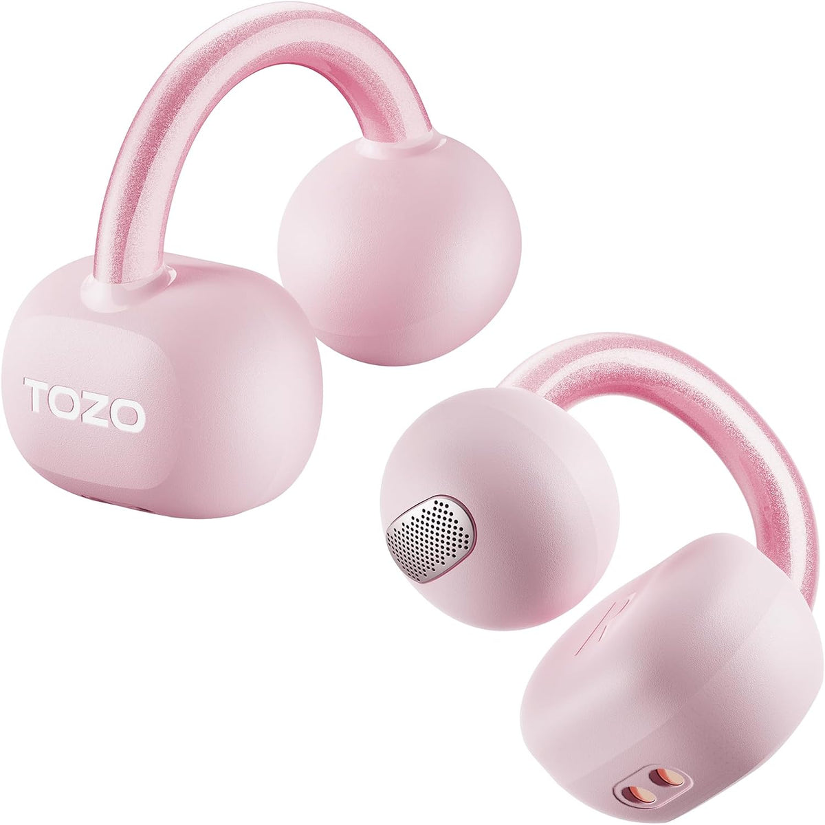 TOZO OpenEarRing - Auriculares de oreja abierta 40H Bluetooth 5.4 l...