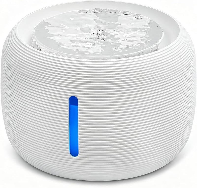 Fuente de agua para gatos de 85oz\/2.5L, fuentes de agua automática...