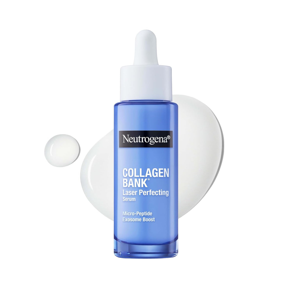 Neutrogena Collagen Bank - Suero facial perfeccionador láser, 1 onz...