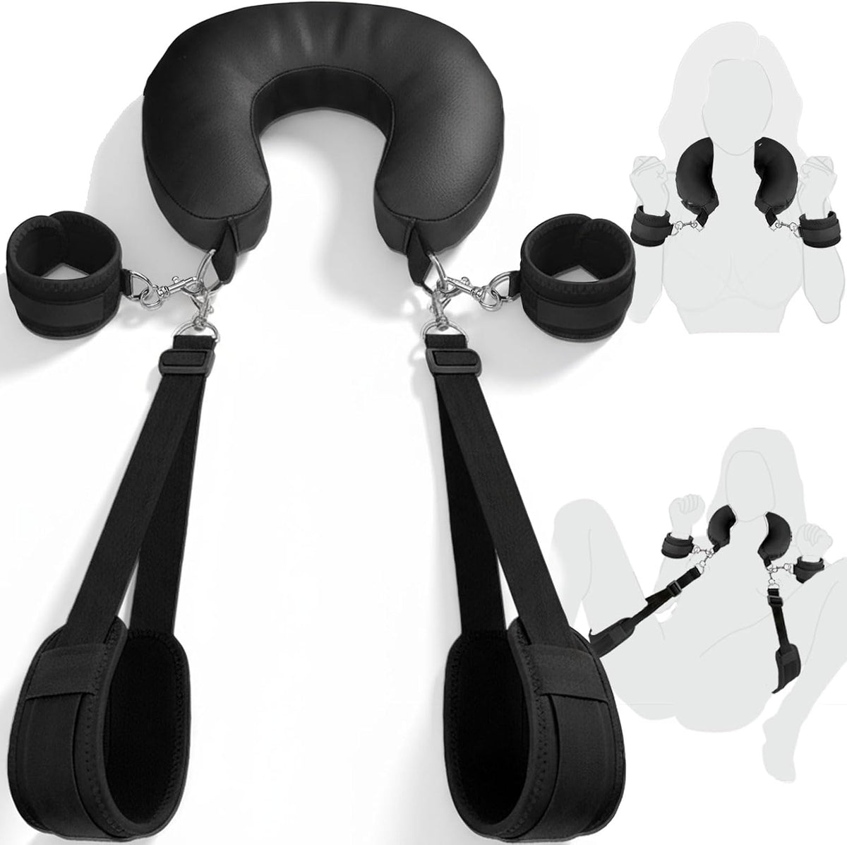 Juguetes BDSM con restricciones sexuales de bondage, juguetes sexua...
