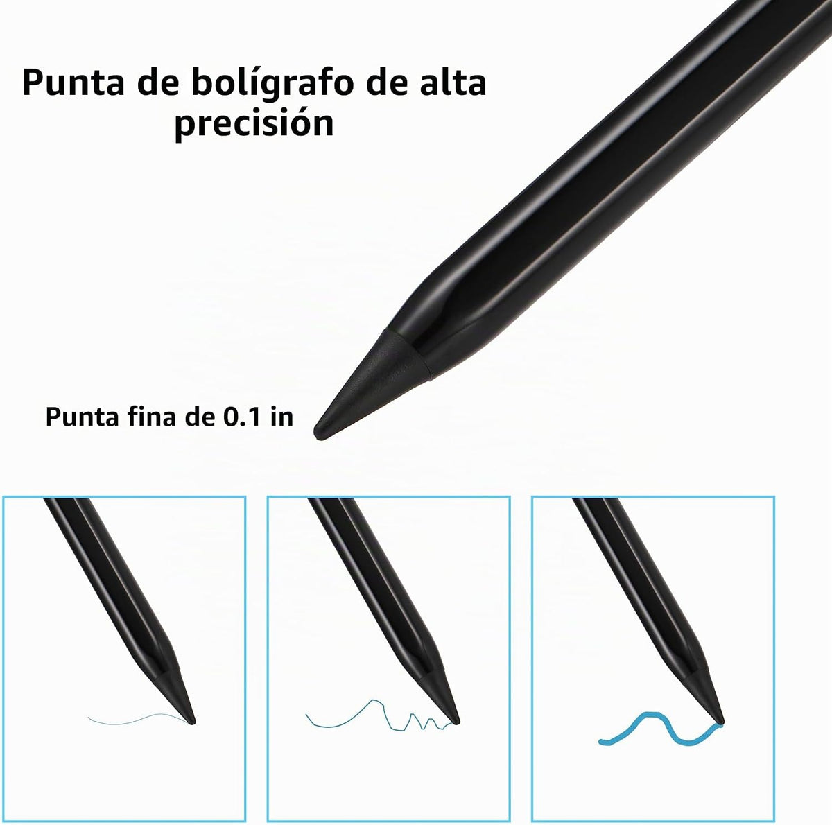 Lápiz capacitivo para iPad A16 11ª 10ª 9ª 8ª 7ª 6ª generación, iPad...