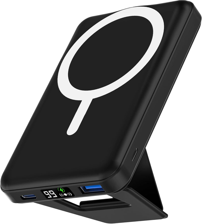 podoru para MagSafe Power Bank, cargador portátil magnético plegabl...
