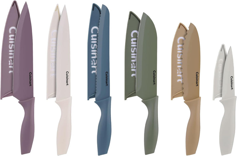 Cuisinart Advantage - Juego de cuchillos de cocina de 12 piezas, cu...