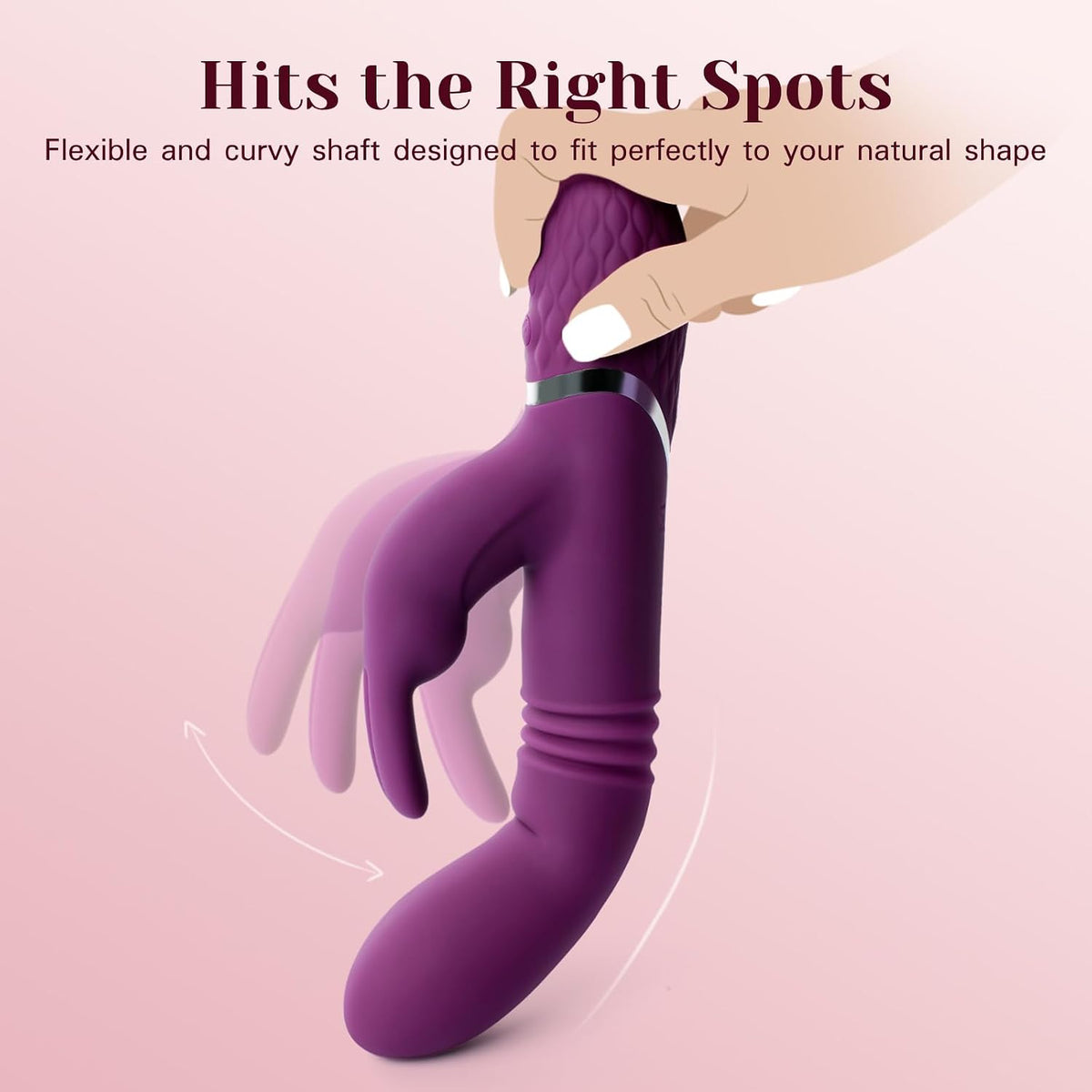 Tracy's Dog Evohare 3 en 1 G Spot Conejo Vibrador Adulto Juguet...