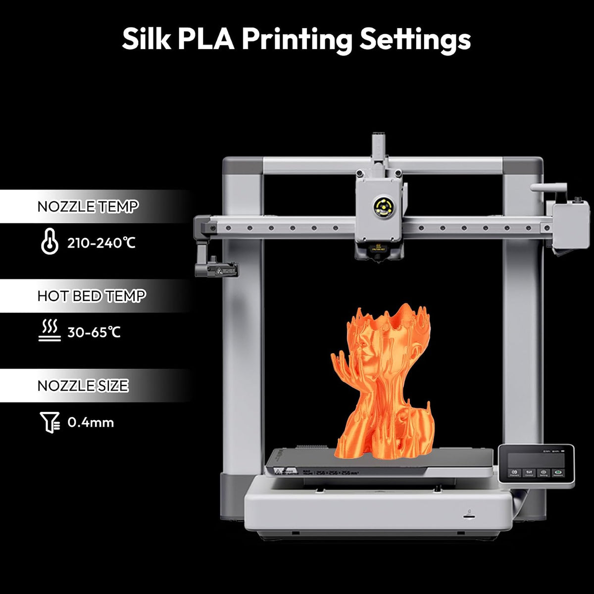 AMOLEN - Filamento de ácido poliláctico para impresora 3D, 1.75 mm,...